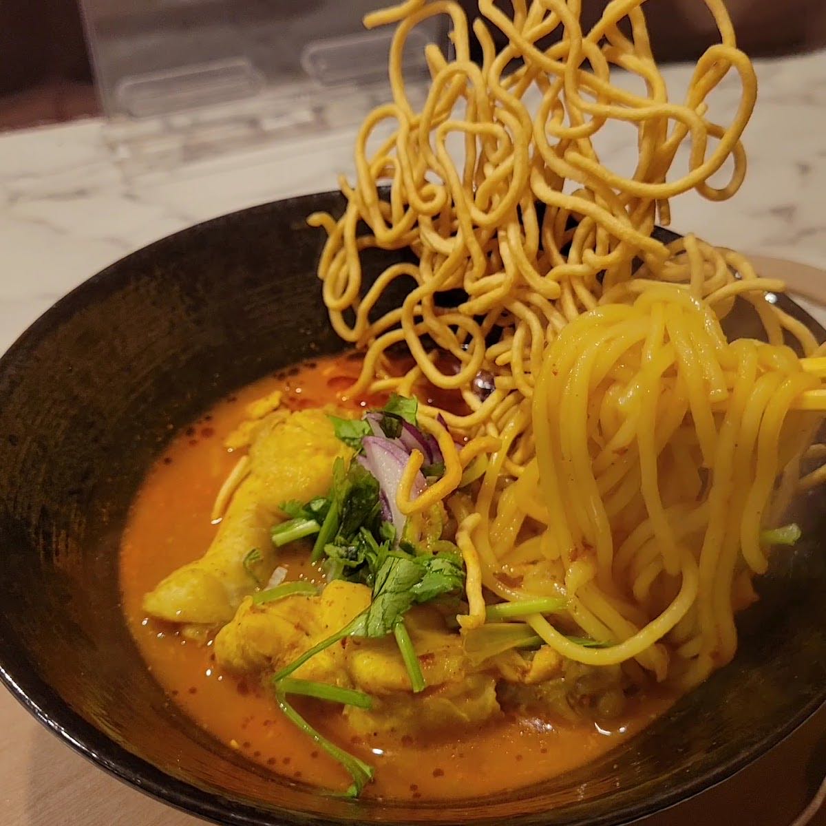 カレー麺